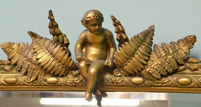 Baroque Carved cherub Antique furniture