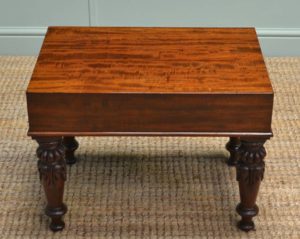 Butlers Tray Top Antique Coffee Table 19 William IV Mahogany Antique Coffee Table.