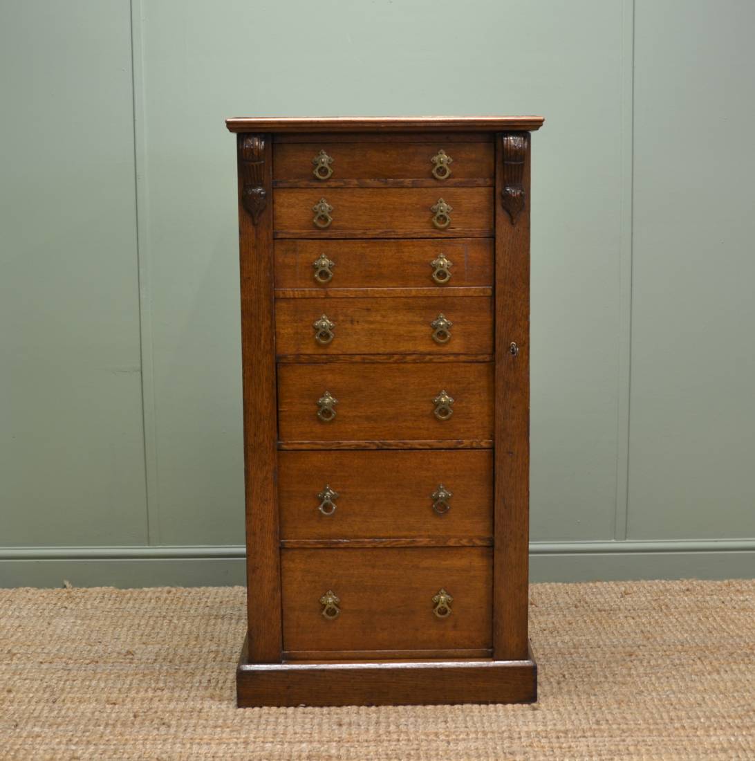 wellington chest with secretaire drawer
