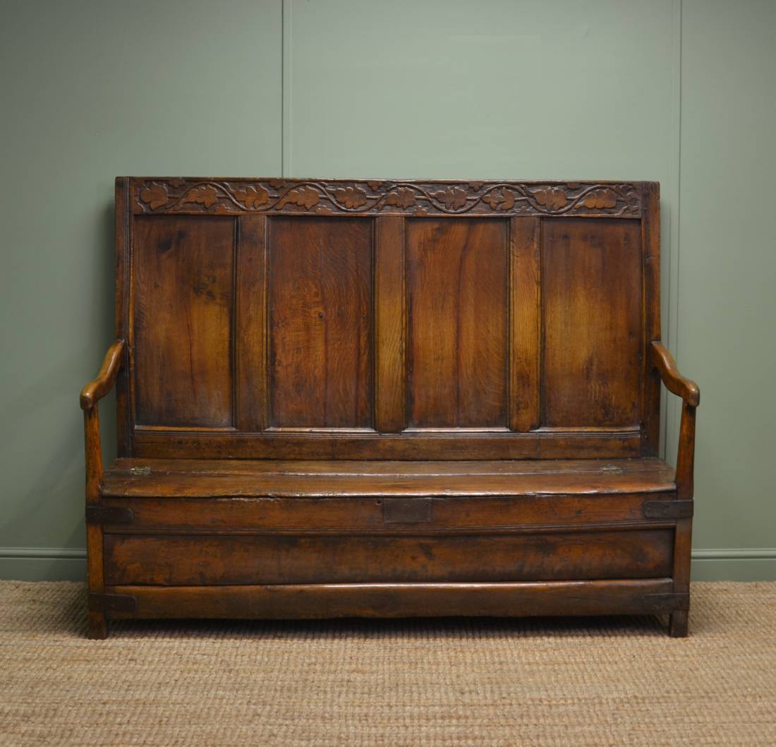 Antique Settles & Benches