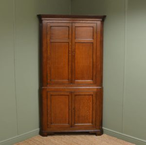 Stunning Victorian Antique Corner Cupboard 15 Quality Period Oak Antique Floor Standing Corner Cupboard