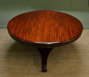 Quality Antique Mahogany Dining Table by Gillows of Lancaster 17 Victorian Mahogany Antique Dining Table