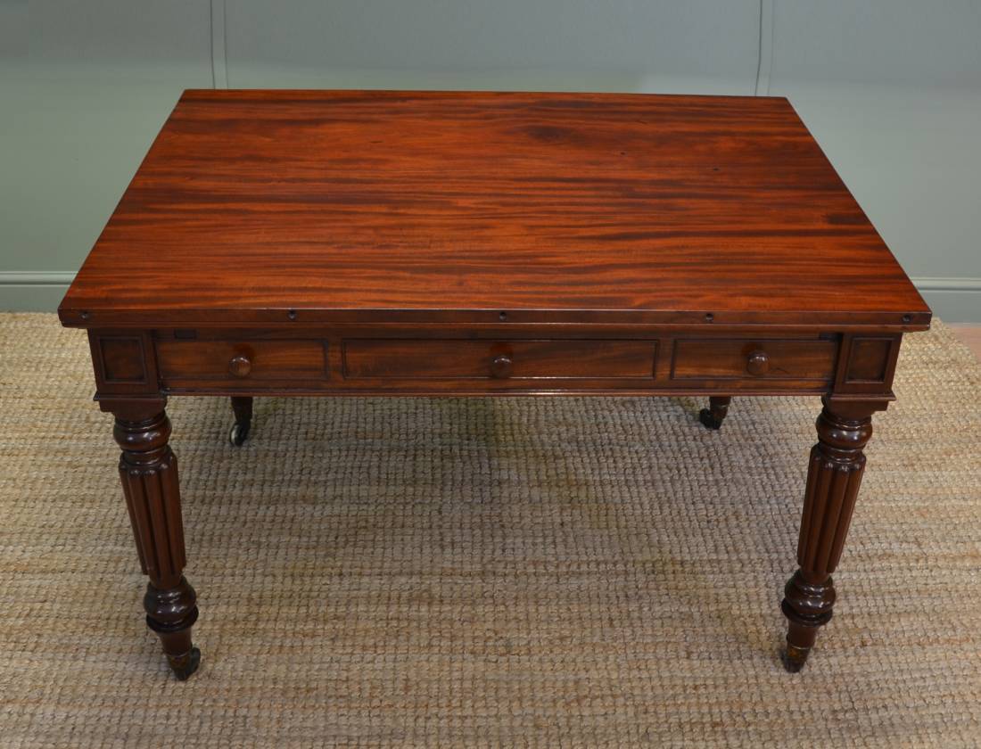 Rare Stunning Quality Regency Gillows Mahogany Antique Writing / Library / Dining Table