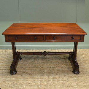 Quality Antique Victorian Writing Table 13 Fabulous Johnstone & Jeanes Antique Victorian Writing Table