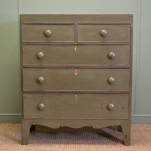Decorative George III Antique Painted Chest of Drawers 15 Country Regency Antique Painted Chest Of Drawers
