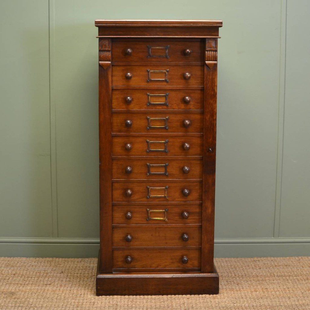 Antique Wellington Chest