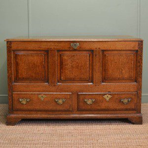 Country House Period Oak Antique Mule Chest 16 Antique Mule Chest