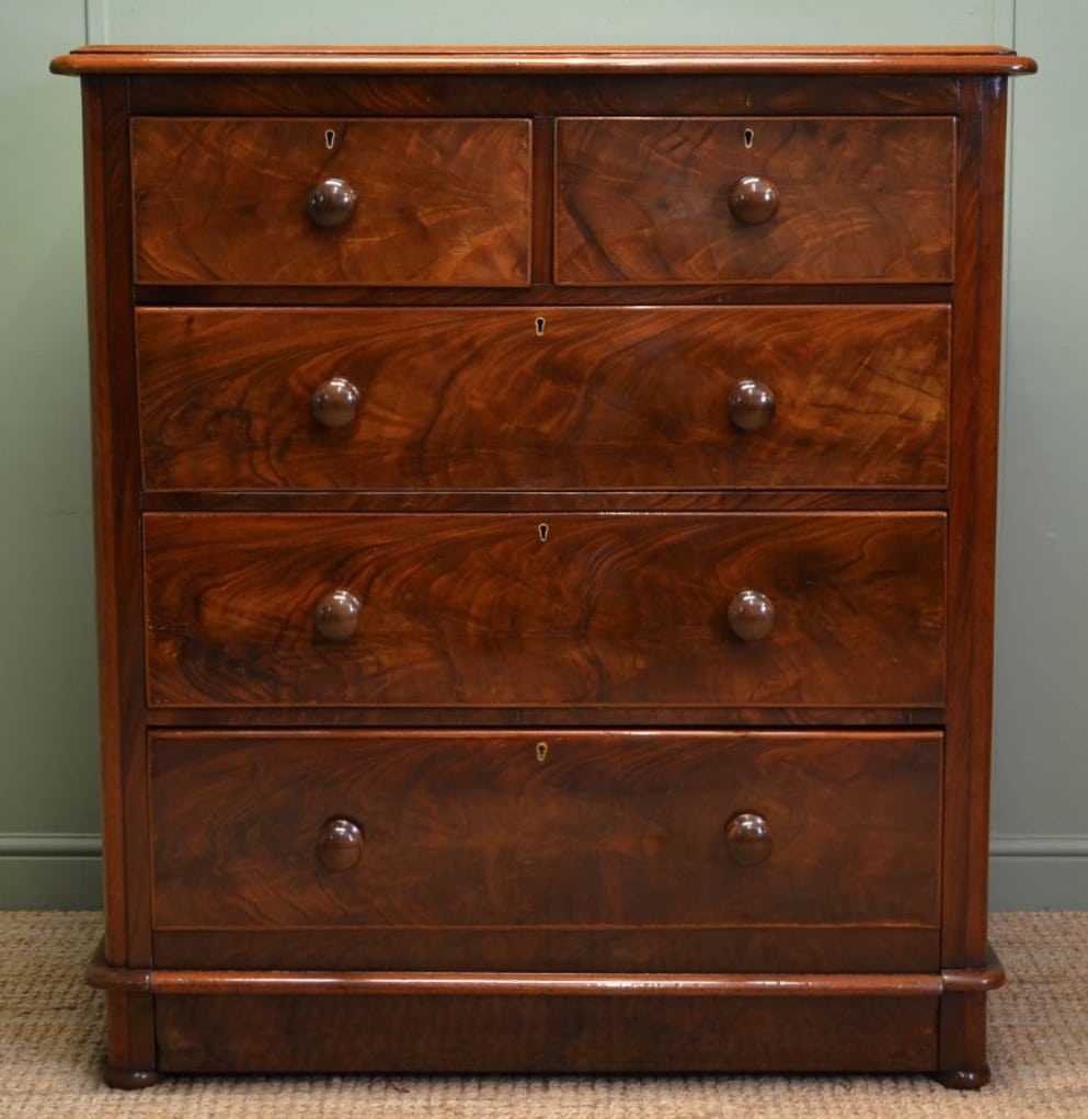 Fully restore a walnut Victorian Chest of Drawers