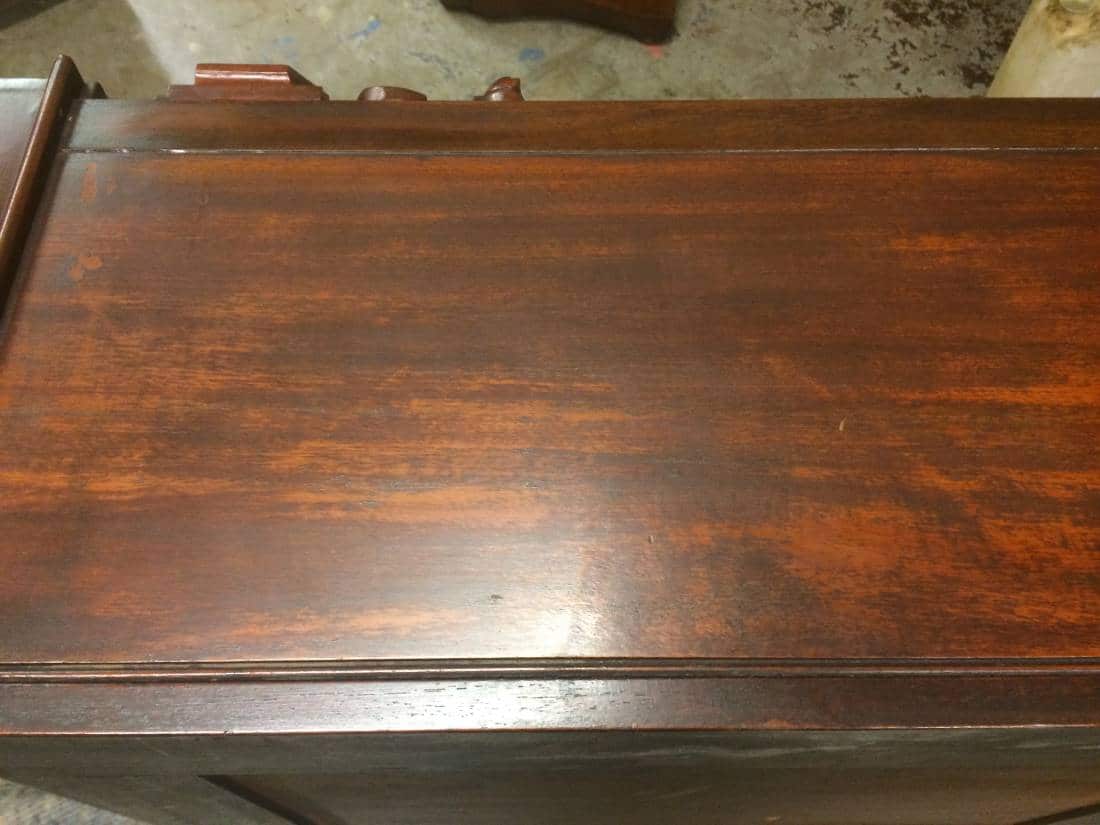 Reviving old finish - before cleaning