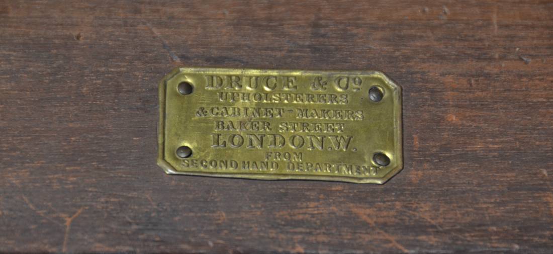 Druce And Co Brass Plaque 