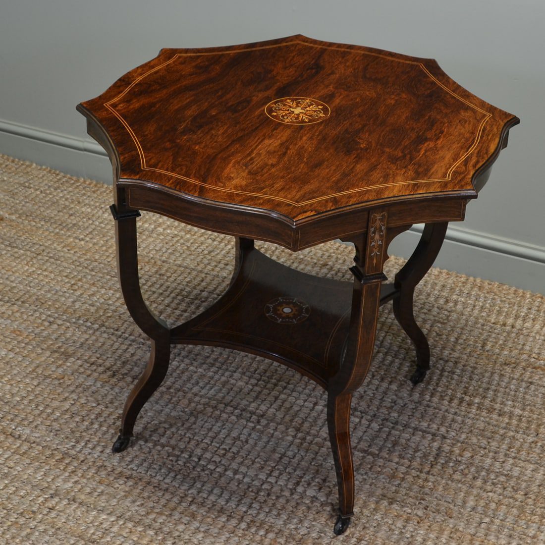 Spectacular Exhibition Quality Antique Victorian Rosewood Centre Table