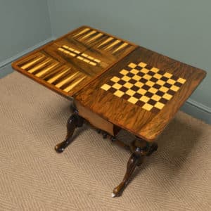 inlaid chess and bridge board