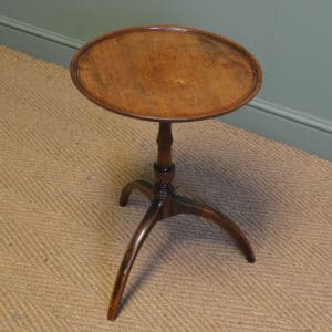 Fine Regency Antique Tripod Table 15 Small Regency Antique Tripod Occasional Table