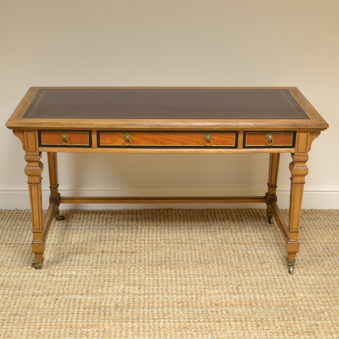 Arts & Crafts Ash Gillows Antique Writing Table