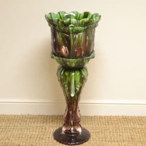 Spectacular Rare William IV Rosewood Antique Jardiniere 7 Decorative Victorian Porcelain Antique Jardinière / Plant Stand