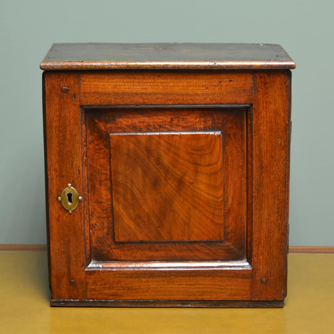 Rare 17th Century Oak Antique Spice Cupboard