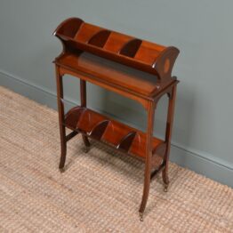 Fine Quality Victorian Antique Book Stand