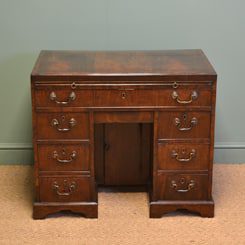 Antique Kneehole Desk