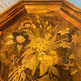 Fine 19th Century Coromandel and Marquetry Occasional Table