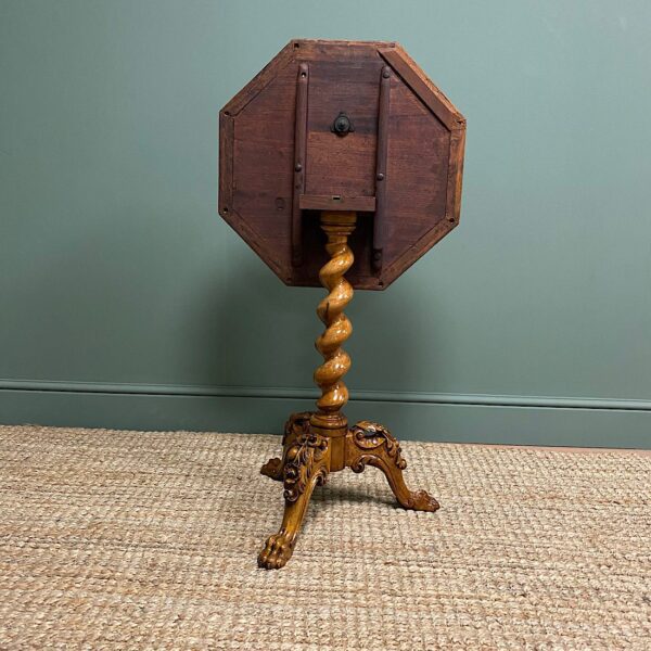 Fine 19th Century Coromandel and Marquetry Occasional Table