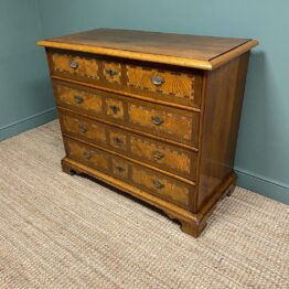 18Th Century Oak and Elm Antique Chest of Drawers