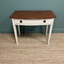 Country Painted Victorian Antique Side Table