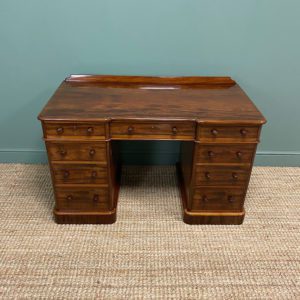 Victorian Mahogany Antique Pedestal Desk 15 Victorian Heals Mahogany Antique Pedestal Desk
