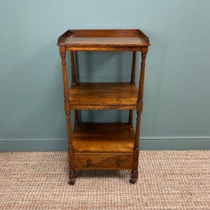 Antique Mahogany Whatnot by Gillows of Lancaster