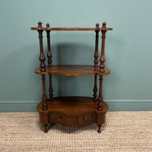 Victorian Rosewood Antique Whatnot