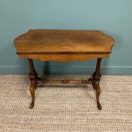 Victorian Rosewood Antique Writing Table