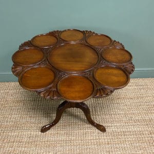 Quality Mahogany Antique Georgian Occasional Table 13 Georgian Mahogany Antique Occasional Supper Table