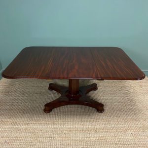 Superb Quality Antique Pedestal Dining Table 15 Antique Mahogany Pedestal Dining Table by J Kendall
