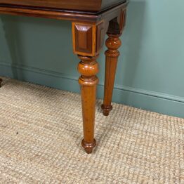 Spectacular Victorian Mahogany Antique Console Table