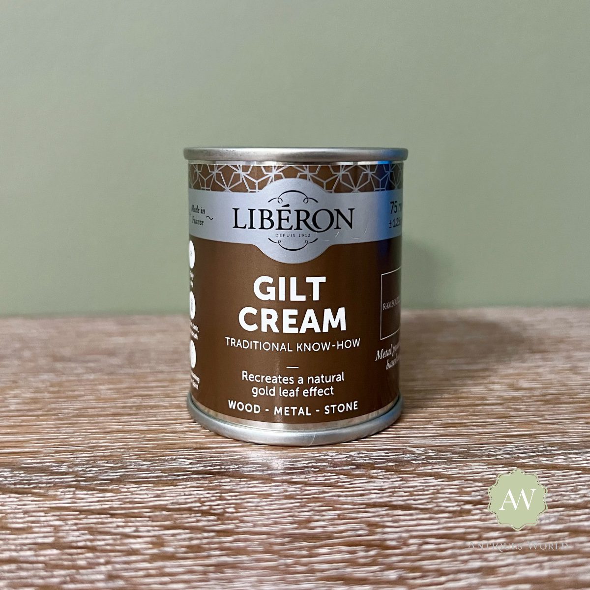Liberon Gilt Cream – 30 ml – Retouch & Repair Antique Gilding 11 Liberon Gilt Cream 75ml - Rambouillet