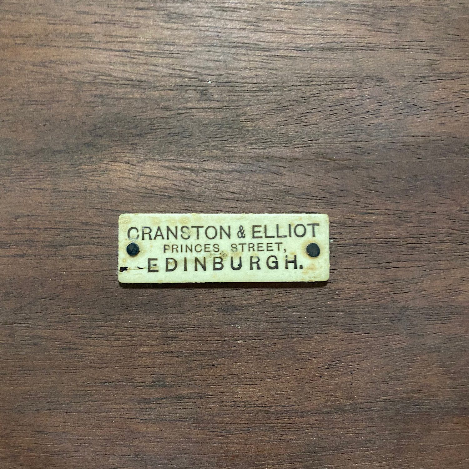 Cranston & Elliot of Edinburgh