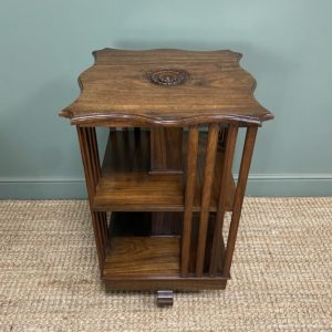 Victorian Revolving Bookcase