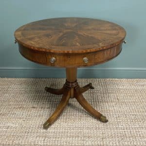 19th Century Antique Drum Table