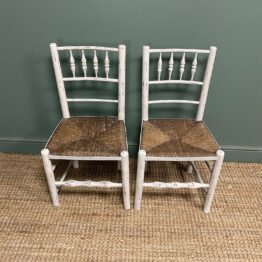 Pair of Rustic 19th Century Chairs