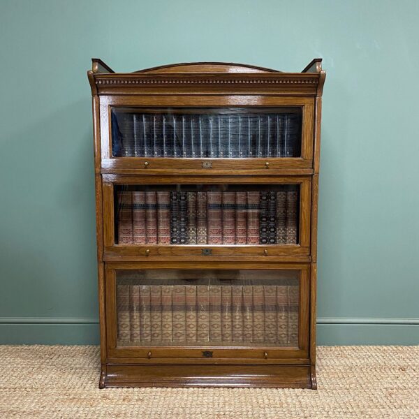 Oak Barristers Bookcase By Lebus