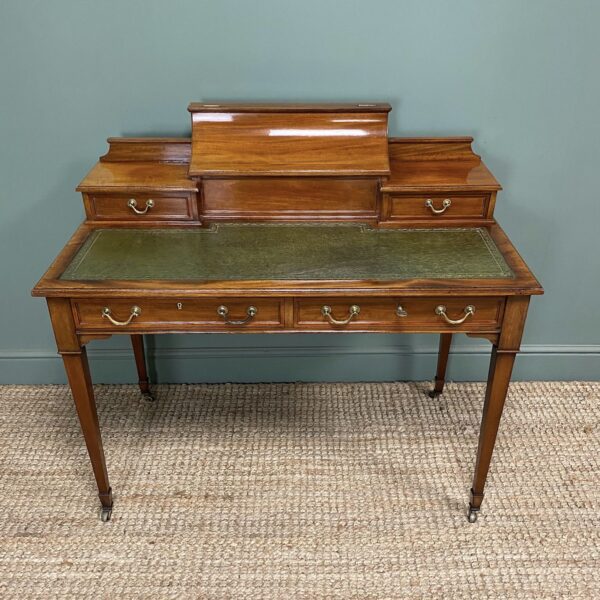 Fine Antique Edwardian Mahogany Desk