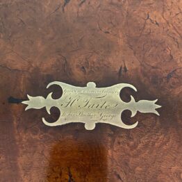 Rare 19th Century Pollard Oak Antique Writing Slope