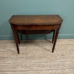 Country House Georgian Antique Side Table / Tea Table