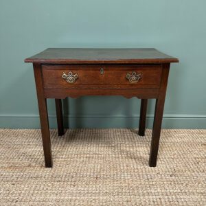 Country House Mahogany Antique Georgian Side Table 15 Georgian Oak Cross Banded Side Table