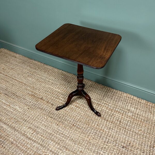 Fine Antique Regency Tripod Table / Occasional Table