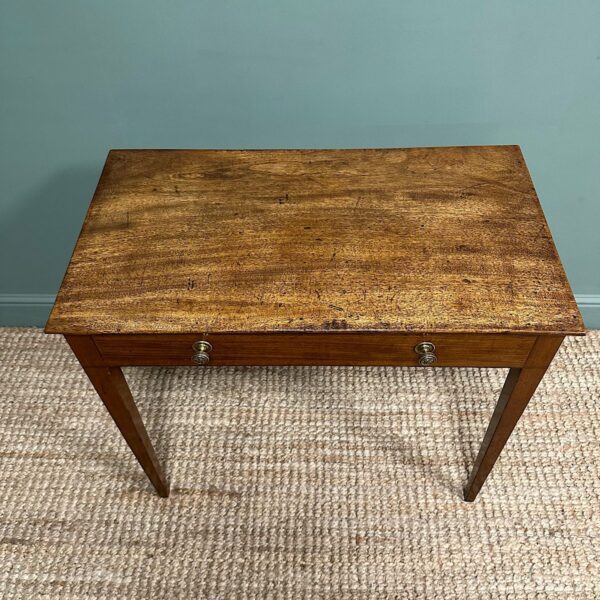 Country House Antique Regency Mahogany Side Table