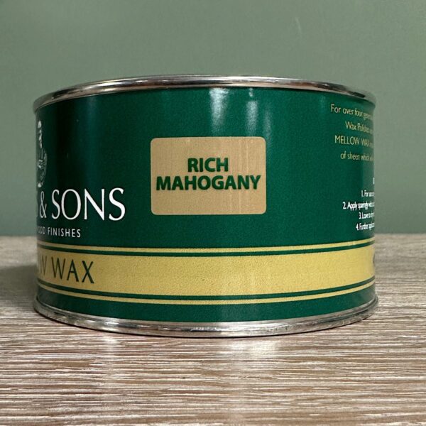 Fiddes mellow wax rich mahogany 400ml