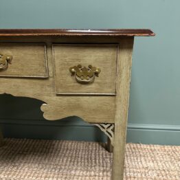 Country House Painted Georgian Low Boy / Side Table
