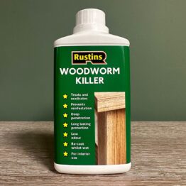 Rustins Woodworm Treatment Fluid | Woodworm Killer