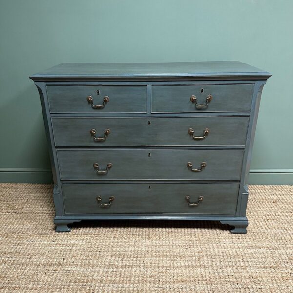Quality Antique Painted Georgian Chest Of Drawers