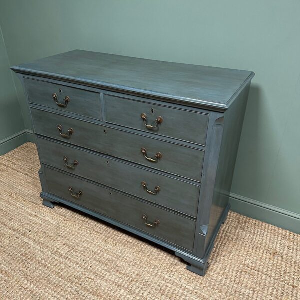 Quality Antique Painted Georgian Chest Of Drawers